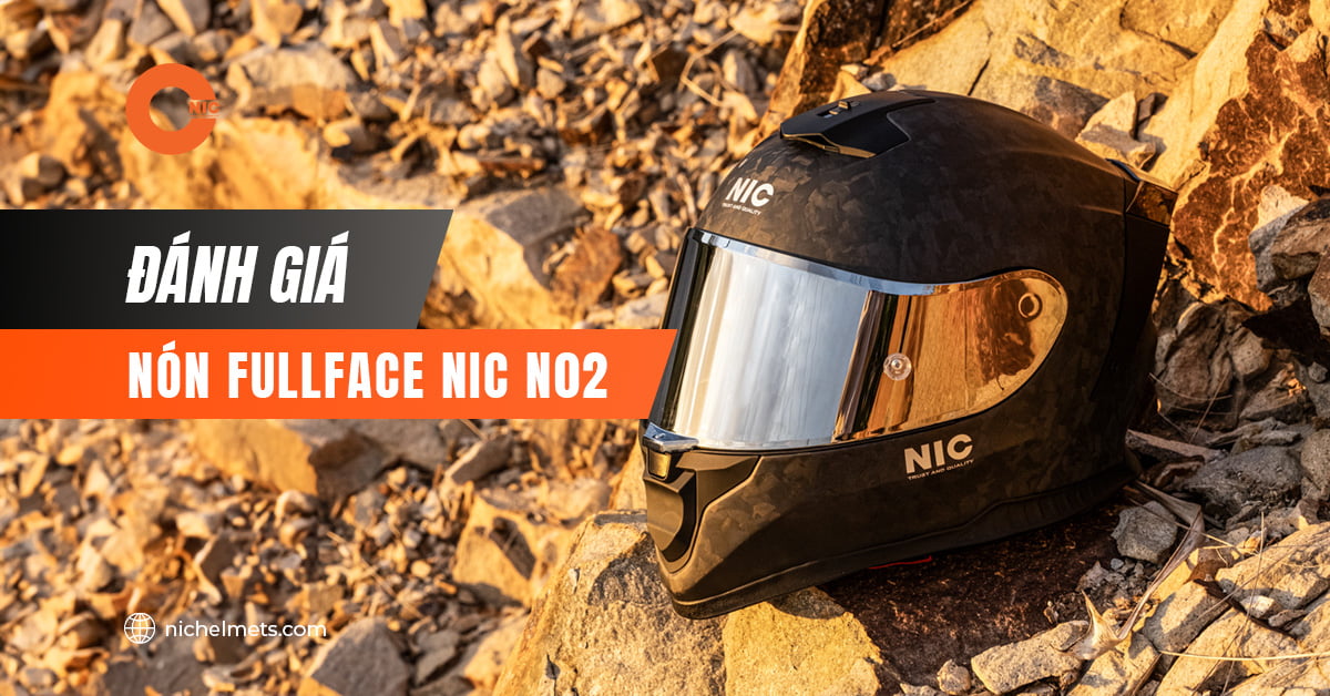 Nón bảo hiểm fullface NIC N02